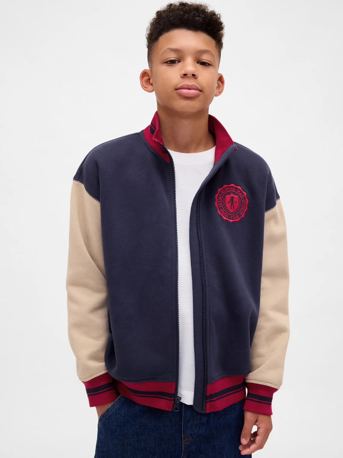 Stranger Things VintageSoft Varsity Sweatshirt by Gap