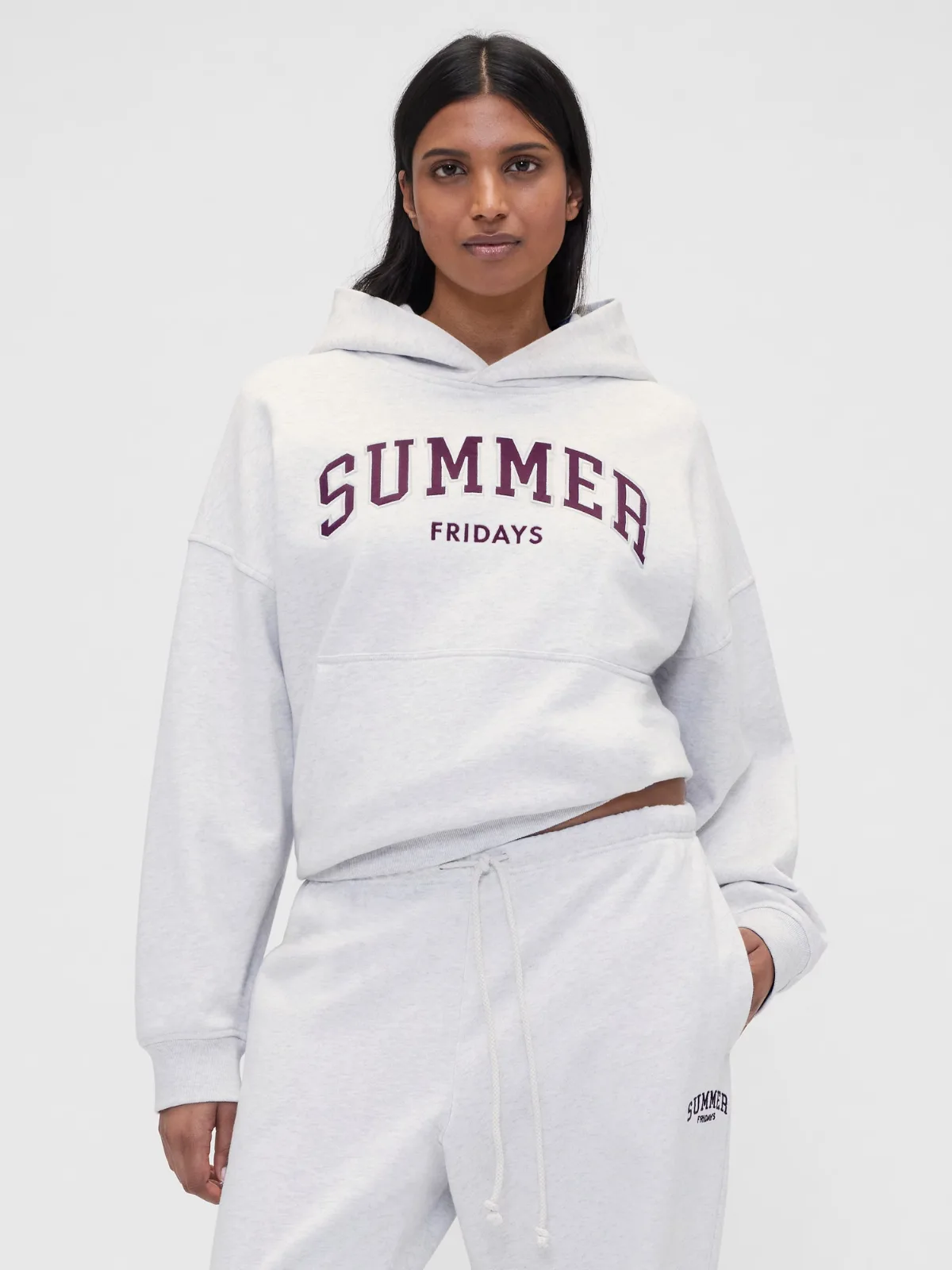 Gap x Summer Fridays Heavyweight Oversized Logo Hoodie by Gap