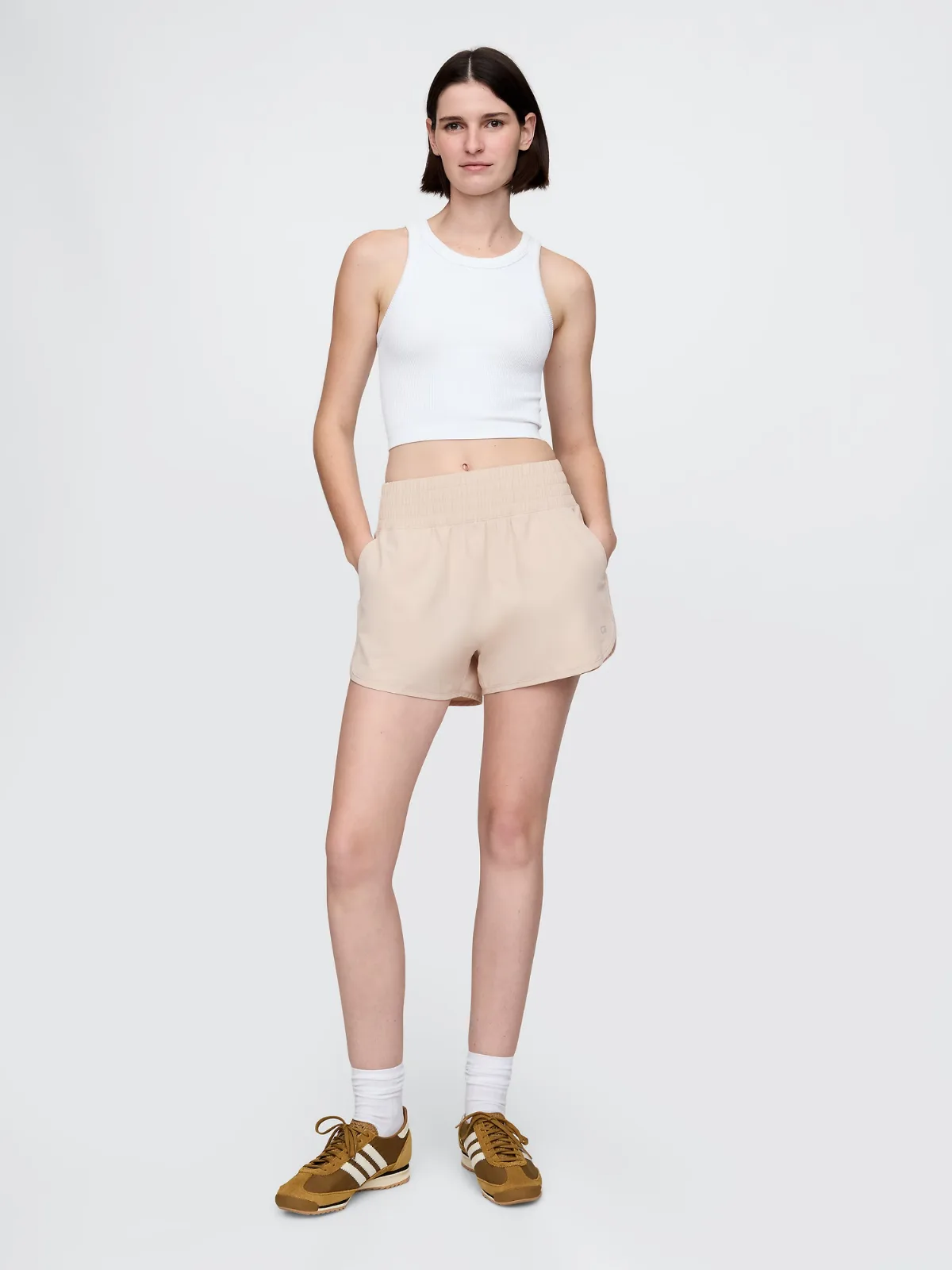 GapFit High Rise Running Shorts by Gap