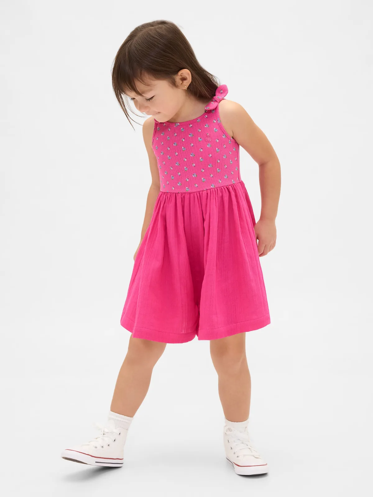 Cotton Gauze Romper by Gap