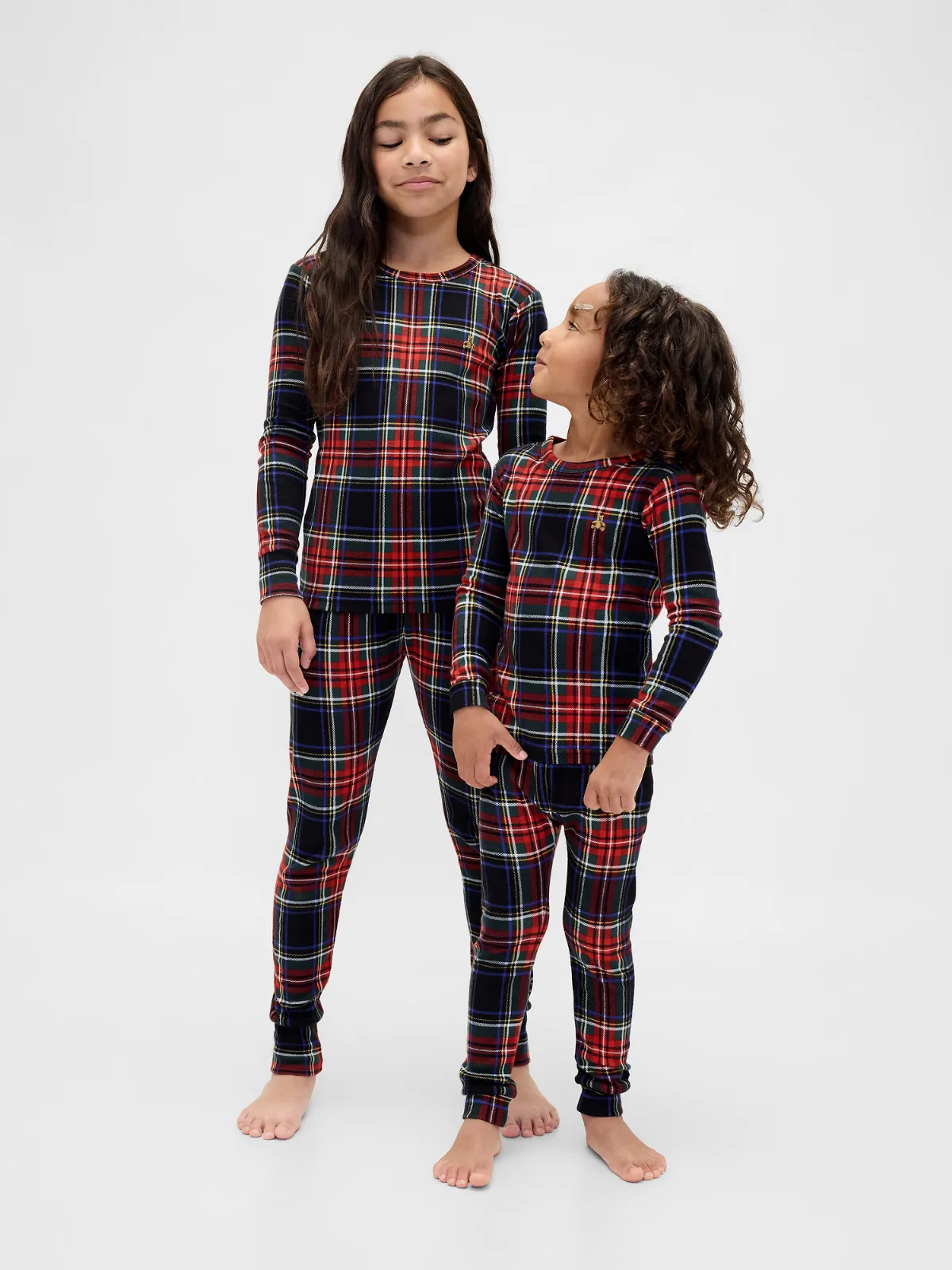 Organic Brushed Cotton Holiday PJ Set by Gap