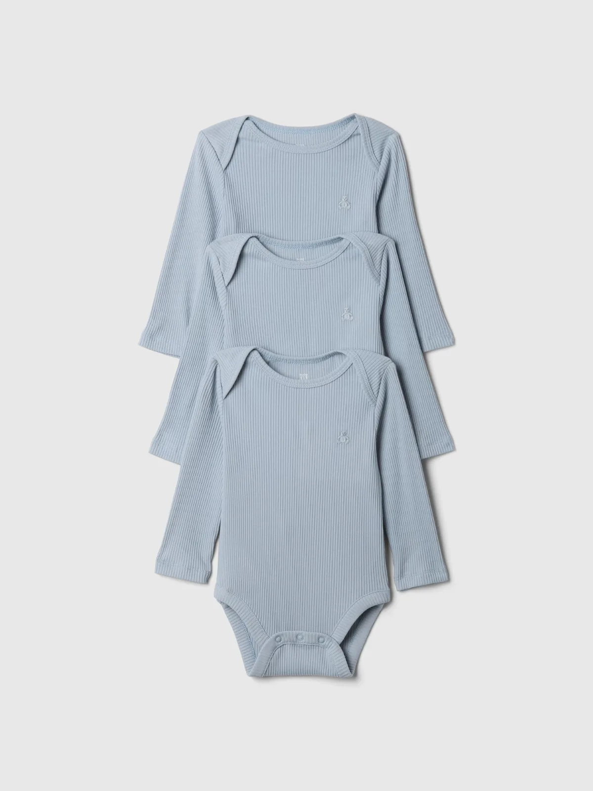 Baby First Favorites Rib Bodysuit (3-Pack) by Gap