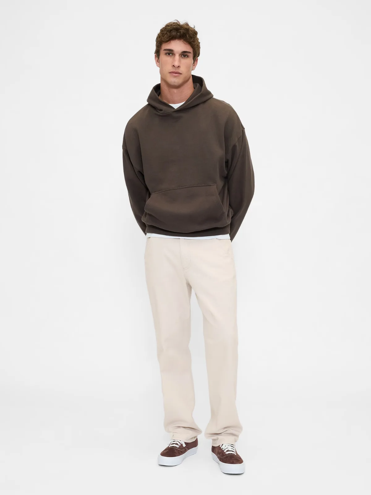 Relaxed Straight Utility Khakis by Gap