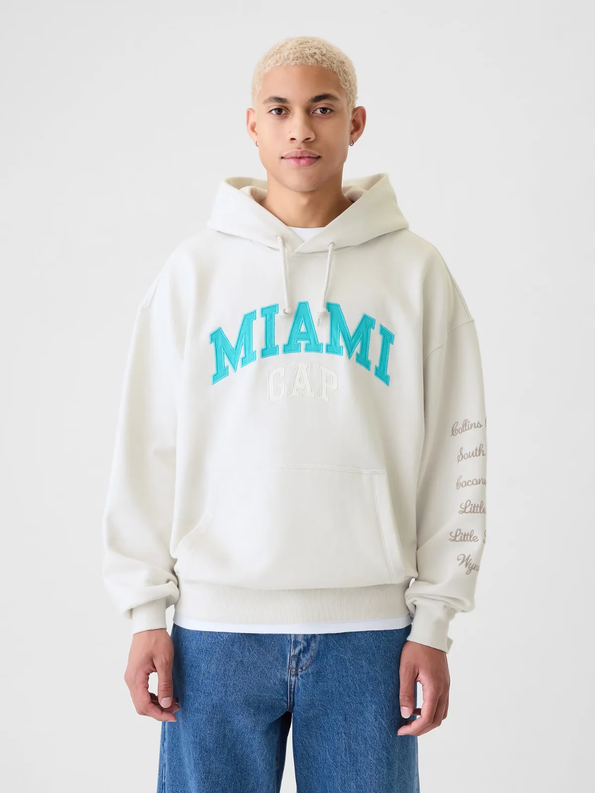 Miami City Logo Hoodie by Gap
