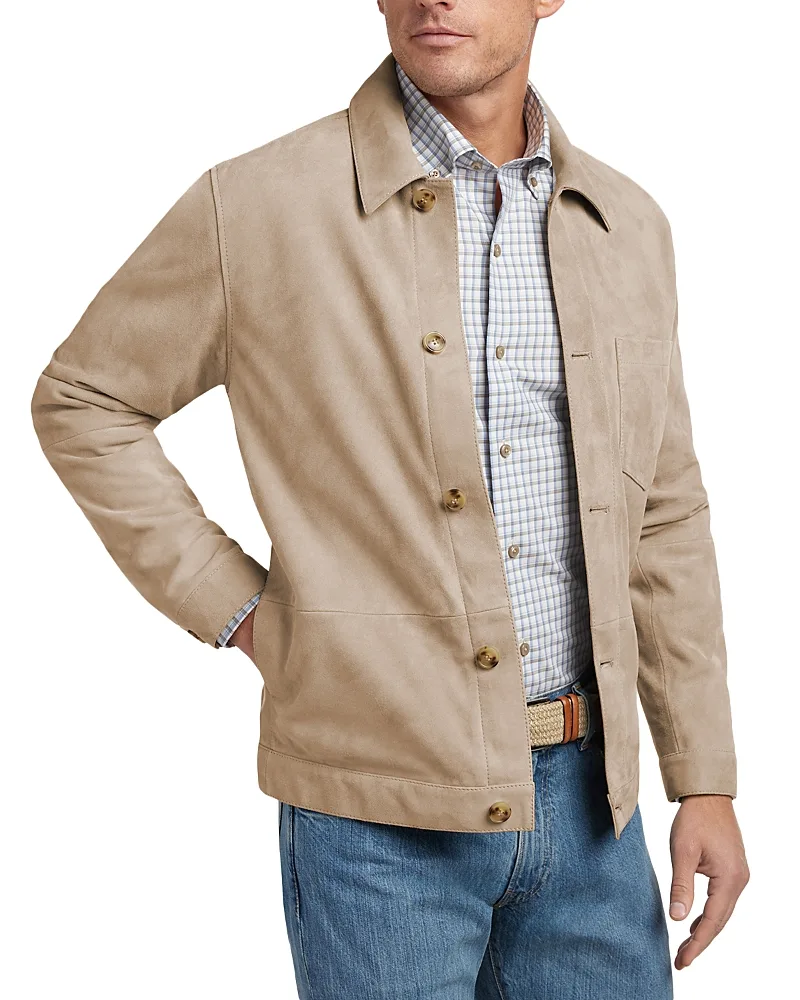 City Suede Jacket by David Donahue