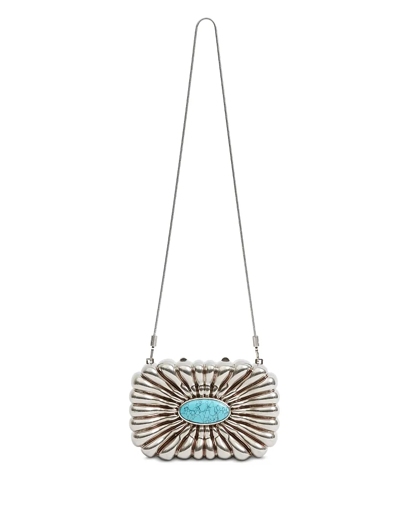 Nash Convertible Metal Clutch by Simkhai
