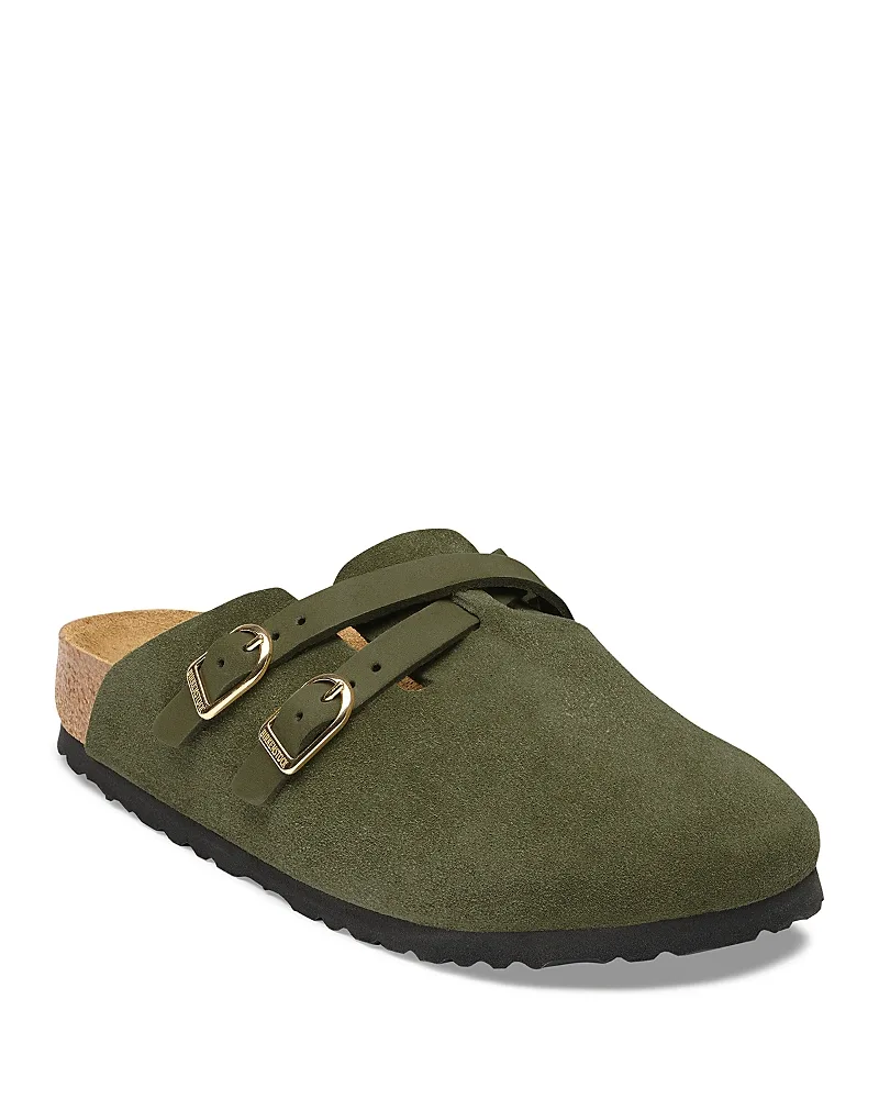 Blair Suede Clogs
