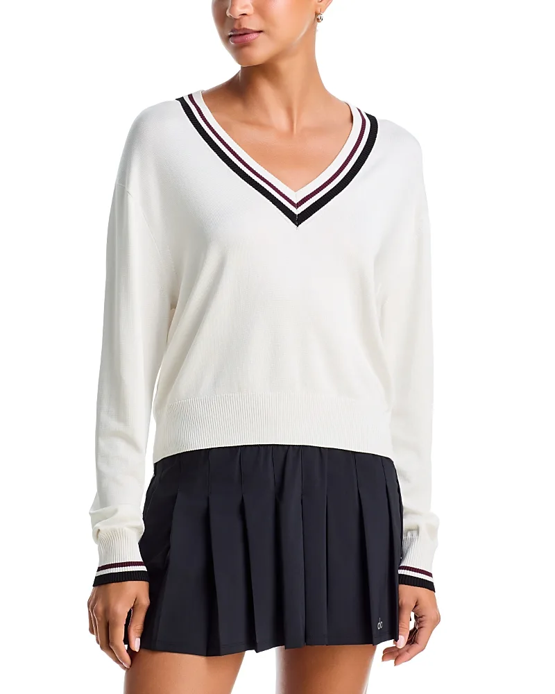 Jemma Knit V Neck Sweater by Splits59