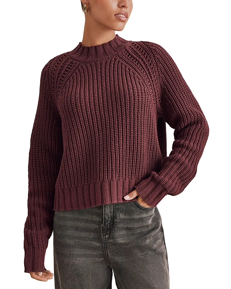 Cassidy Mock Neck Sweater by Splendid