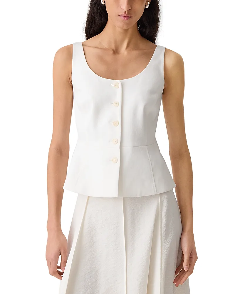Peplum Vest by Theory