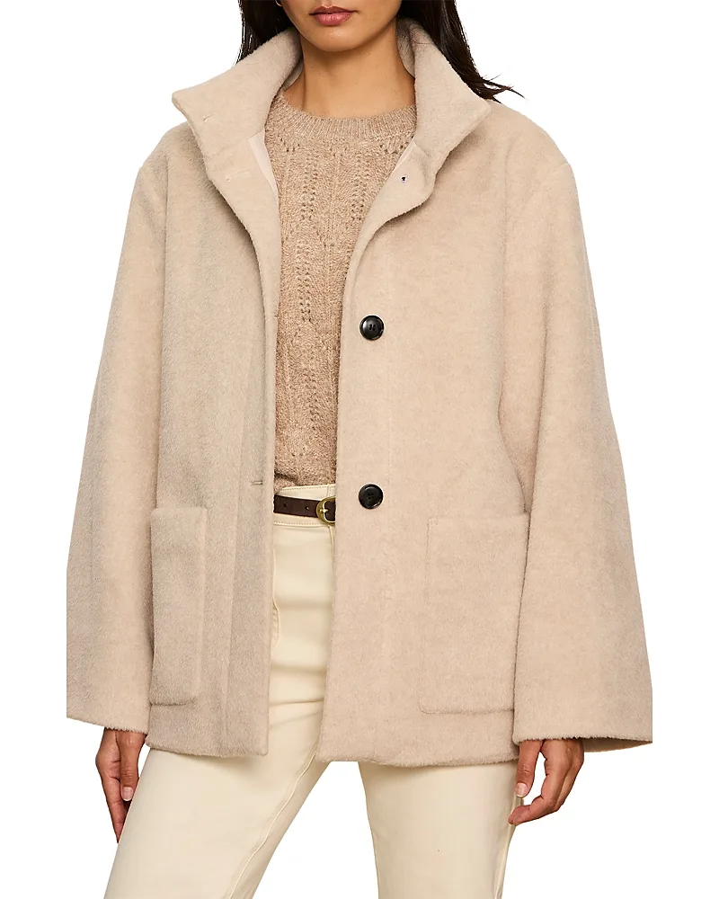 Bundled Single Breasted Coat by Sanctuary