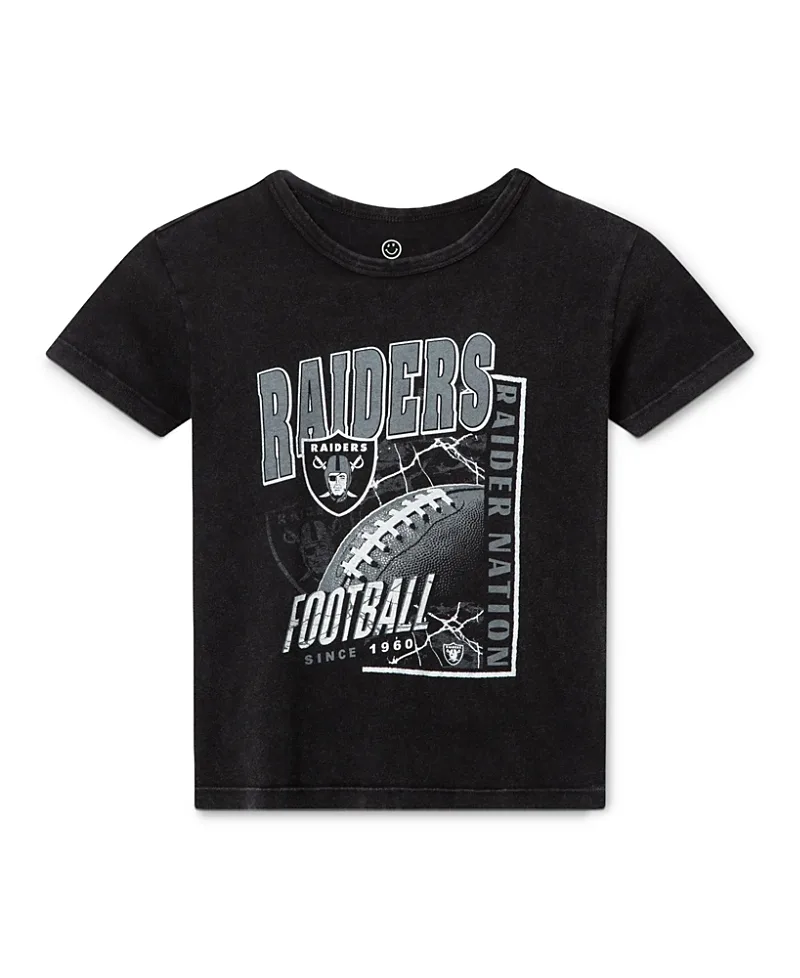 NFL Las Vegas Raiders Mineral Washed Tee by Junk Food