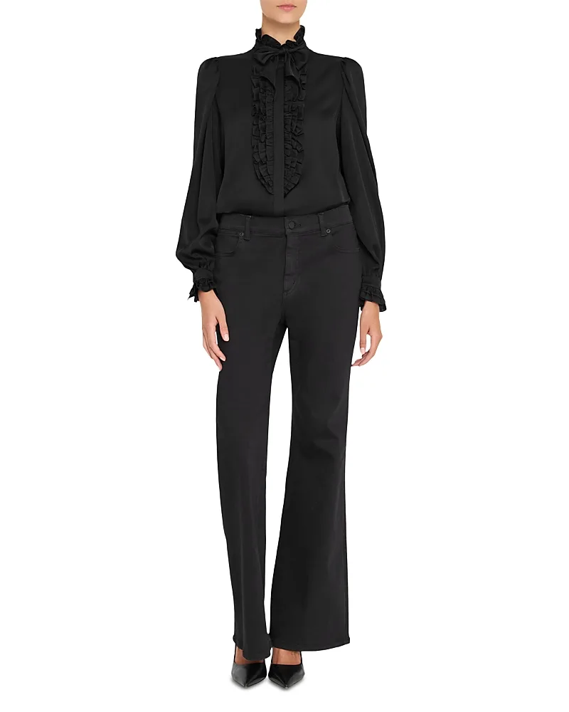 North Tie Neck Ruffled Blouse by Kobi Halperin
