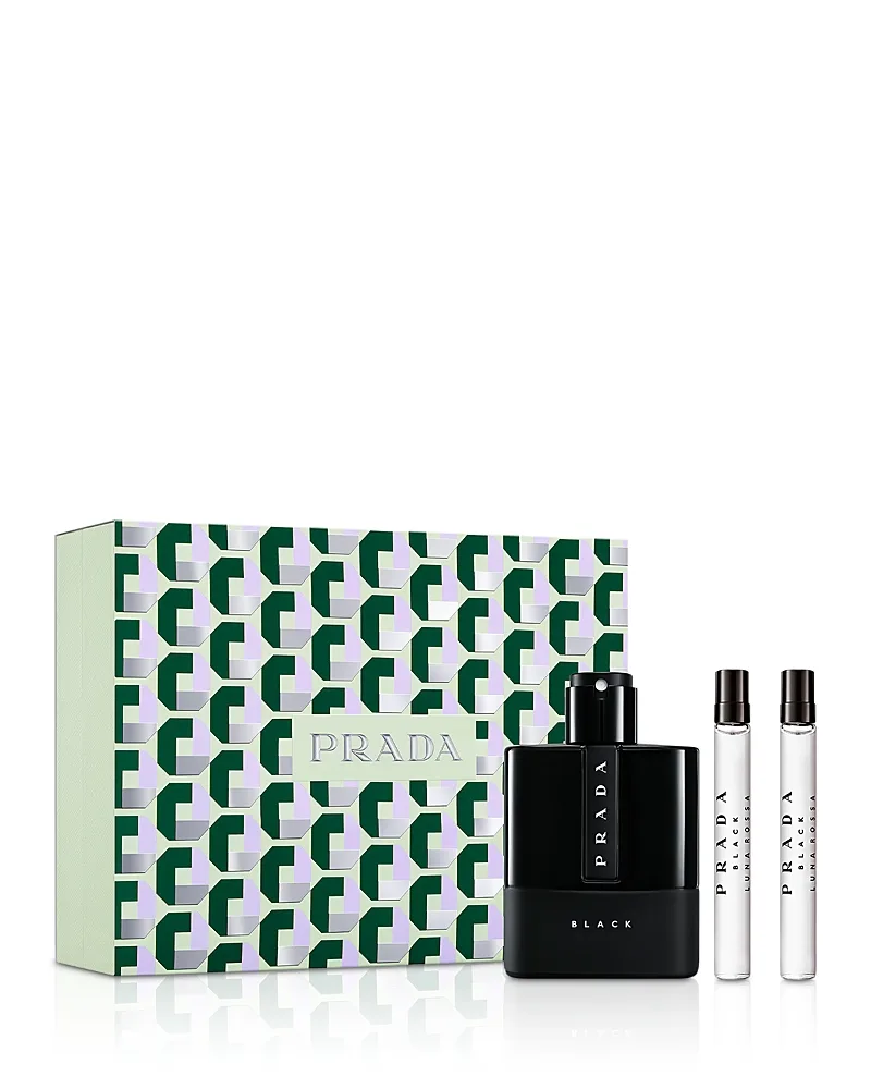 Luna Rossa Black Eau De Parfum Gift Set by Prada