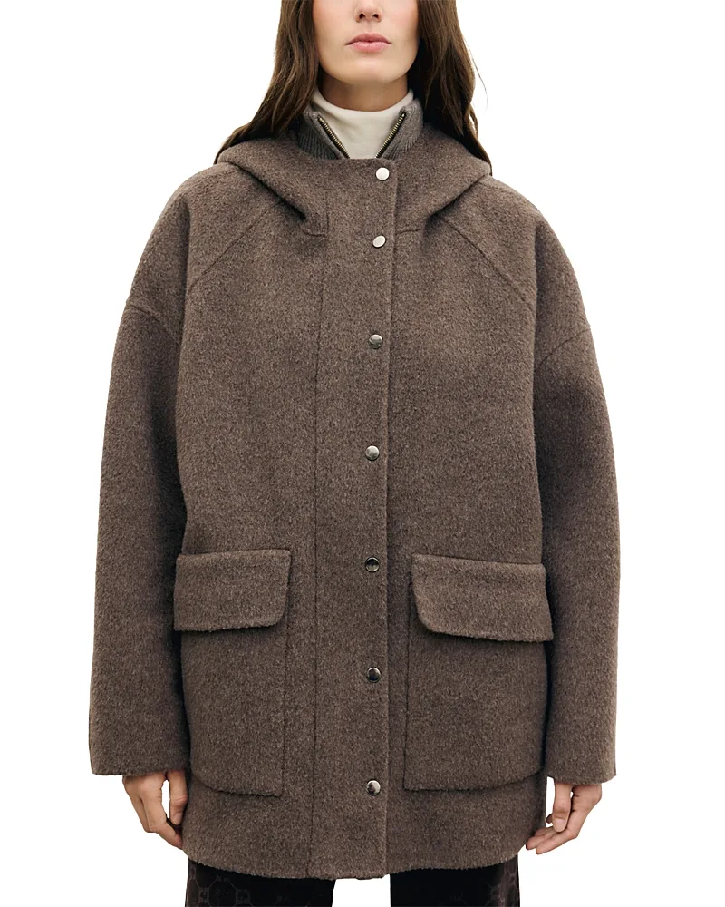 Alsa Double Face Wool Coat by Gerard Darel