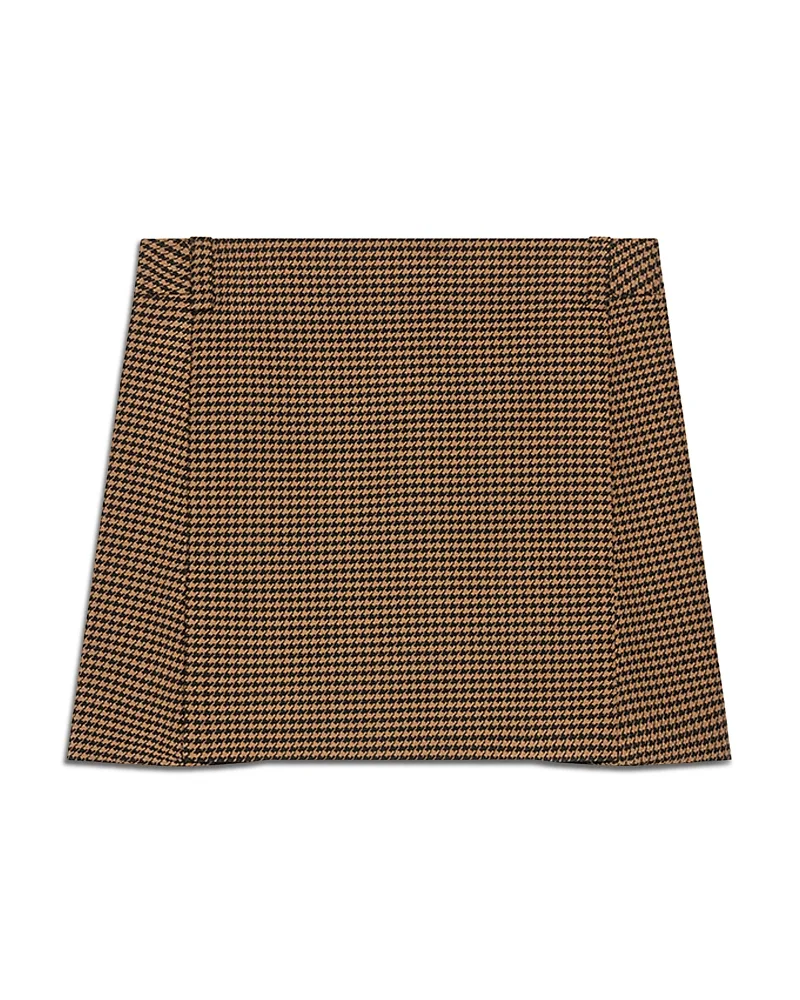 Houndstooth Mini Skirt by Courreges