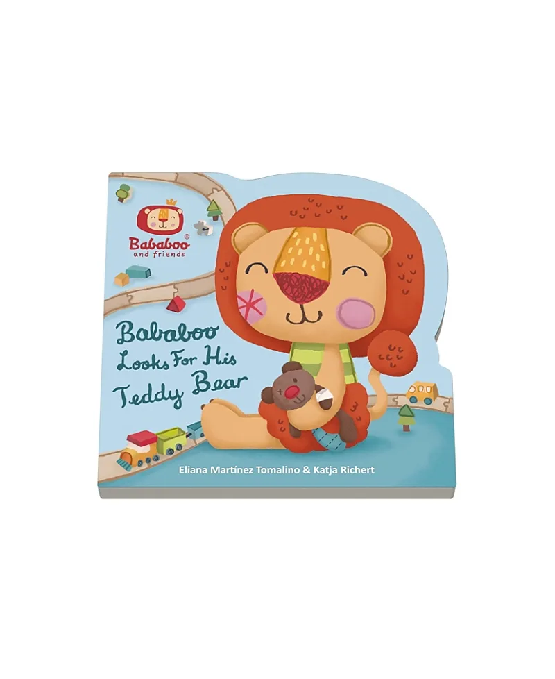 Lion Character Book & Plush Storytime Set by Bababoo And Friends