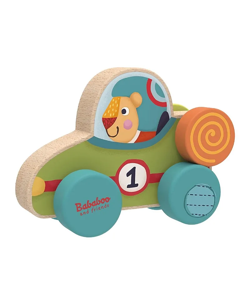 Lion Bababoo Racecar My First Car by Bababoo And Friends