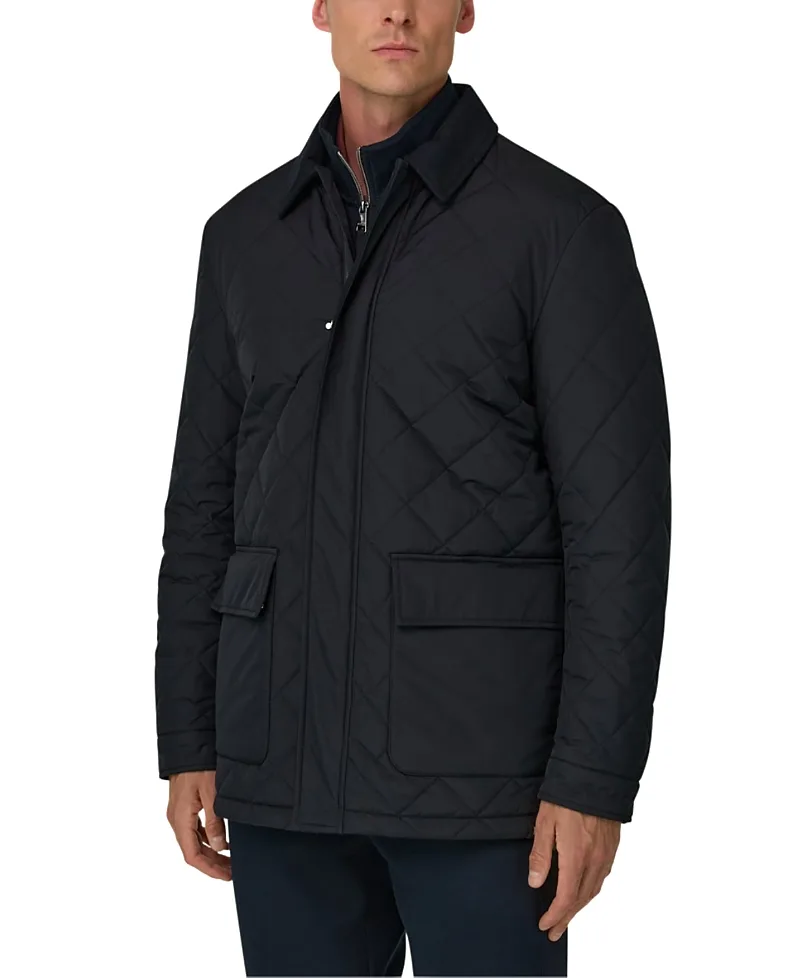 Technical Fabric Peacoat Padded
