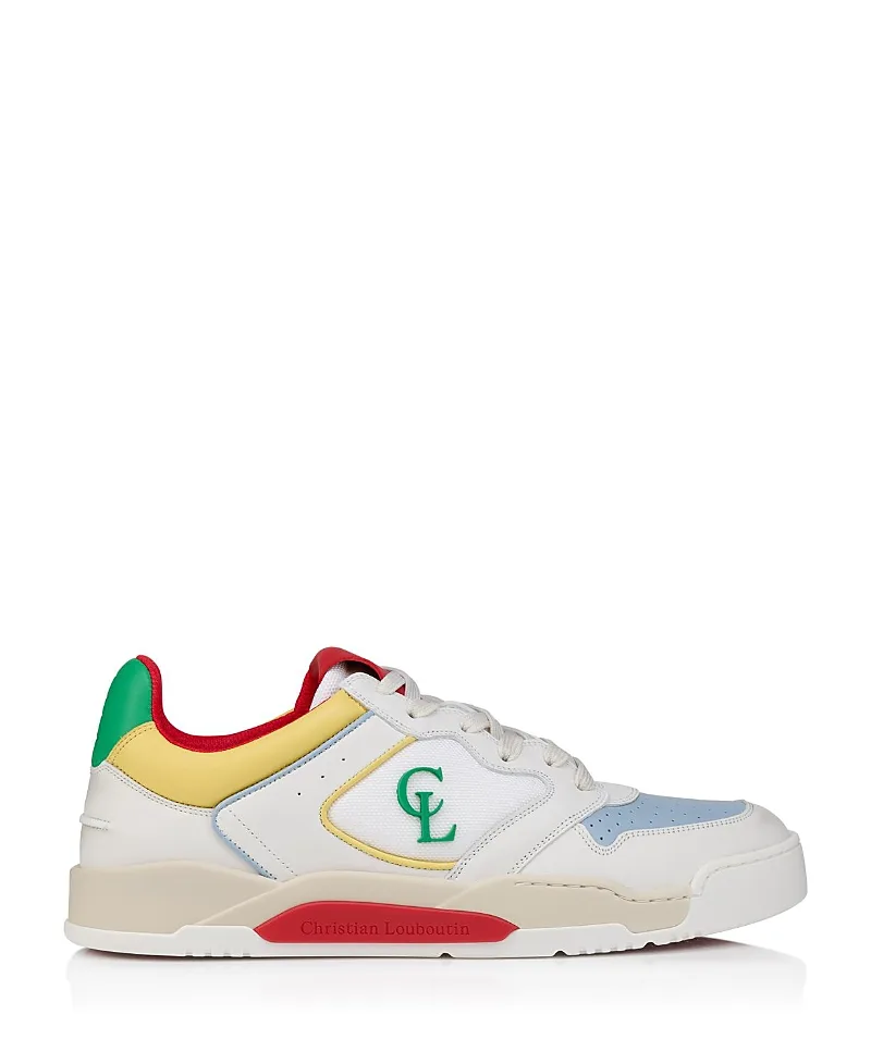 Bsktball 1 Retro Low Sneakers by Christian Louboutin