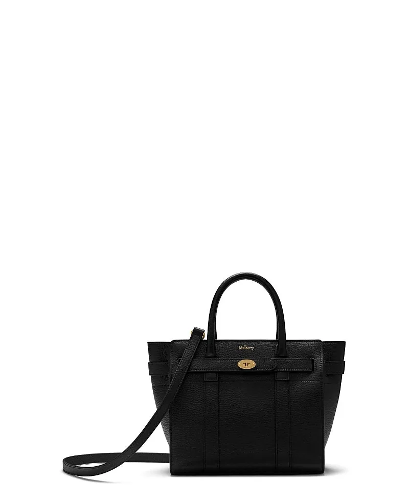 Mini Zipped Bayswater Tote by Mulberry