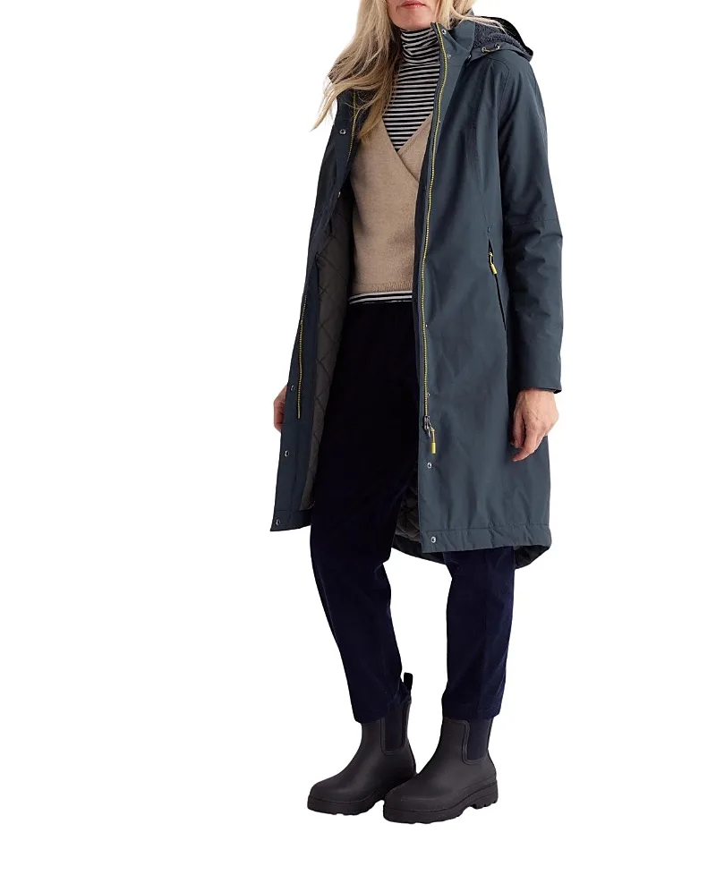 Janelle Waterproof Hooded Raincoat