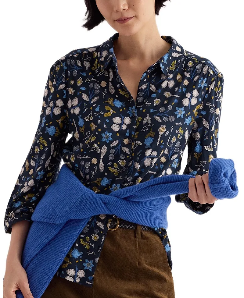 Embrace Collared 3/4 Sleeve Shirt by Seasalt Cornwall