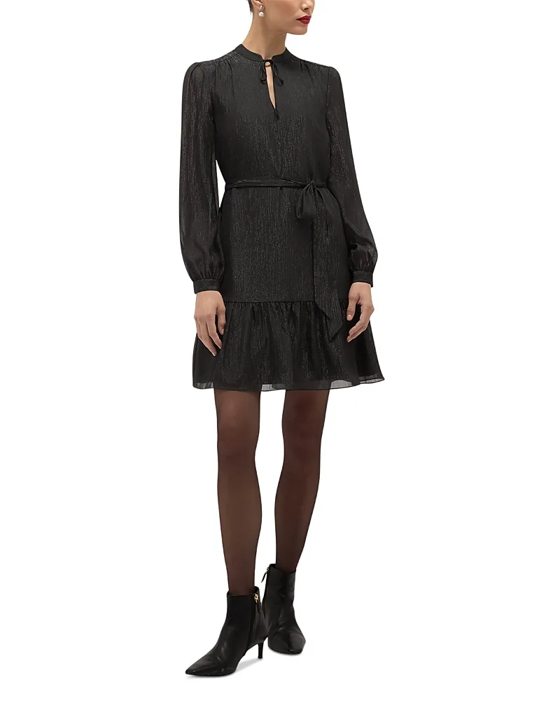 Morena Tie Neck Dress by Hobbs London