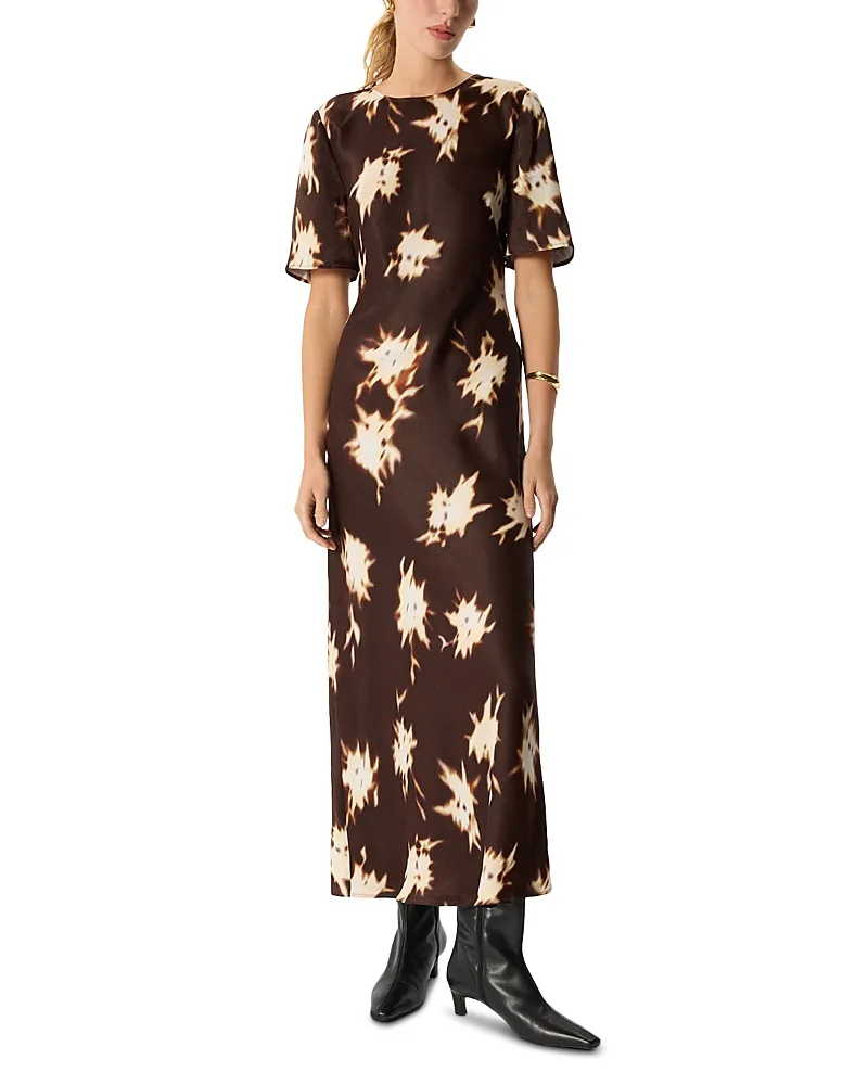 Short Sleeve Midi Dress by Whistles