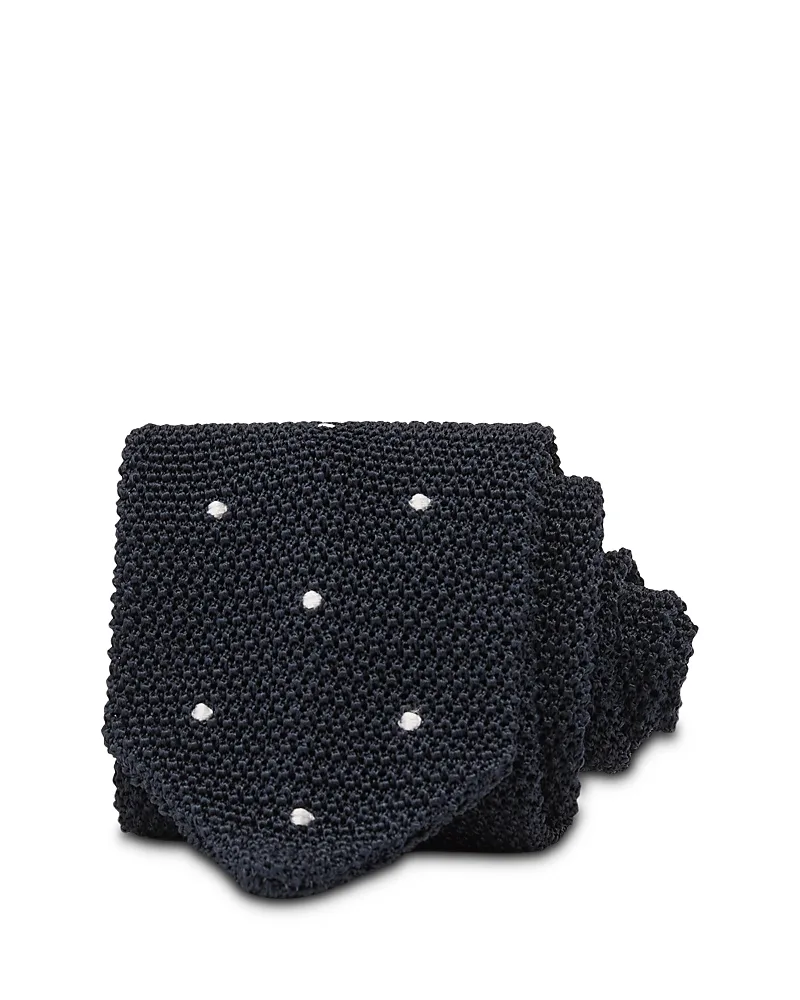 Silk Punto Dot Classic Tie by Reiss