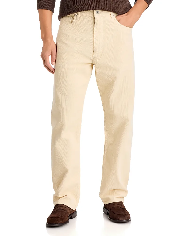 90s Corduroy Straight Fit Pants by Studio Nicholson