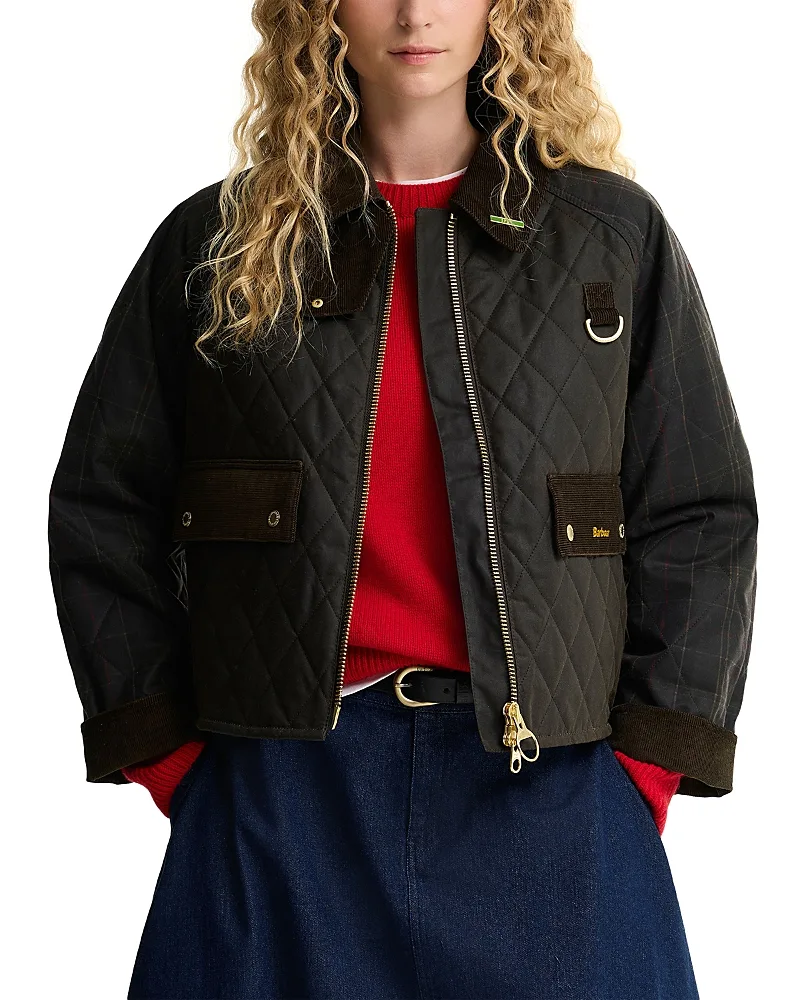 Tartan Reimagined Icons Waxed Cotton Quilted Spey Jacket