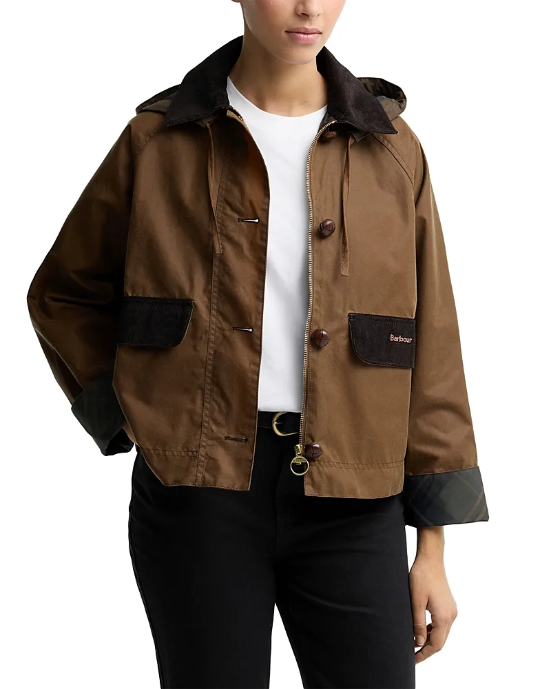Adina Waxed Jacket by Barbour
