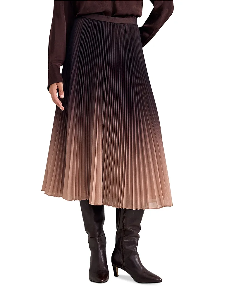 Tallulah Ombre Midi Skirt by Phase Eight