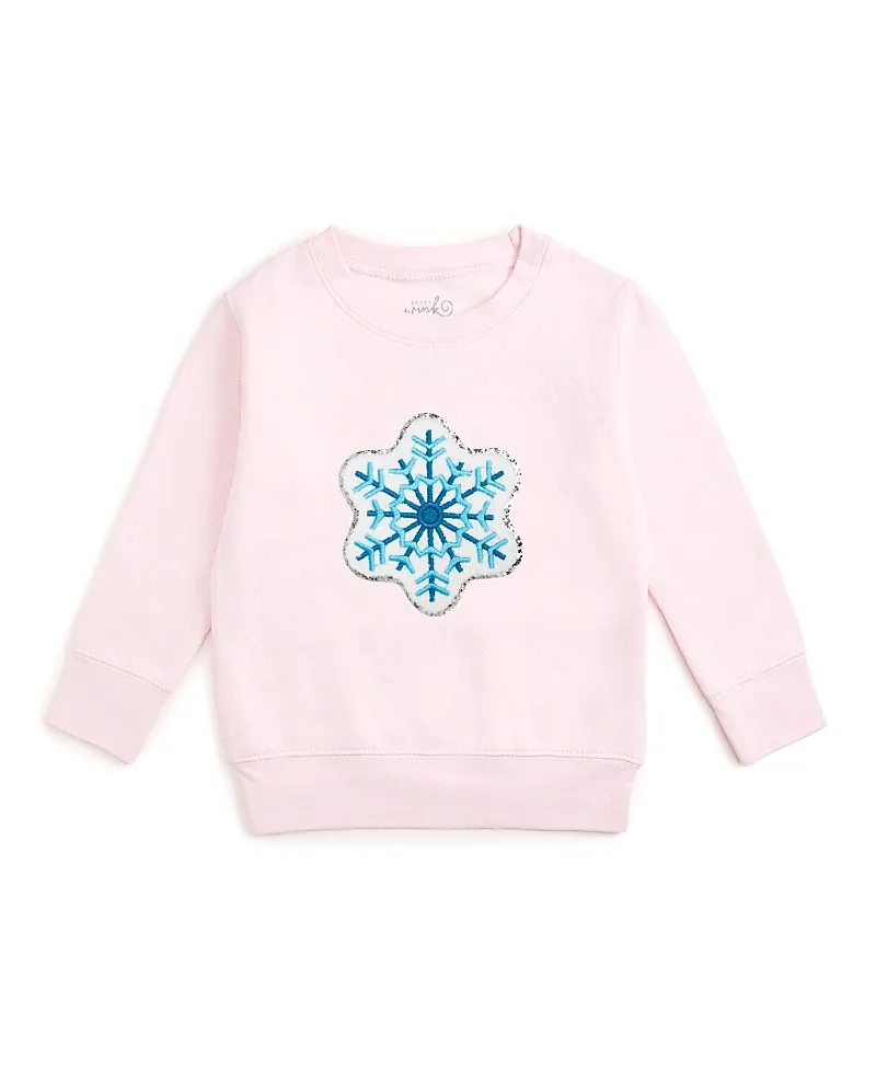 Snowflake Patch Sweatshirt by Sweet Wink