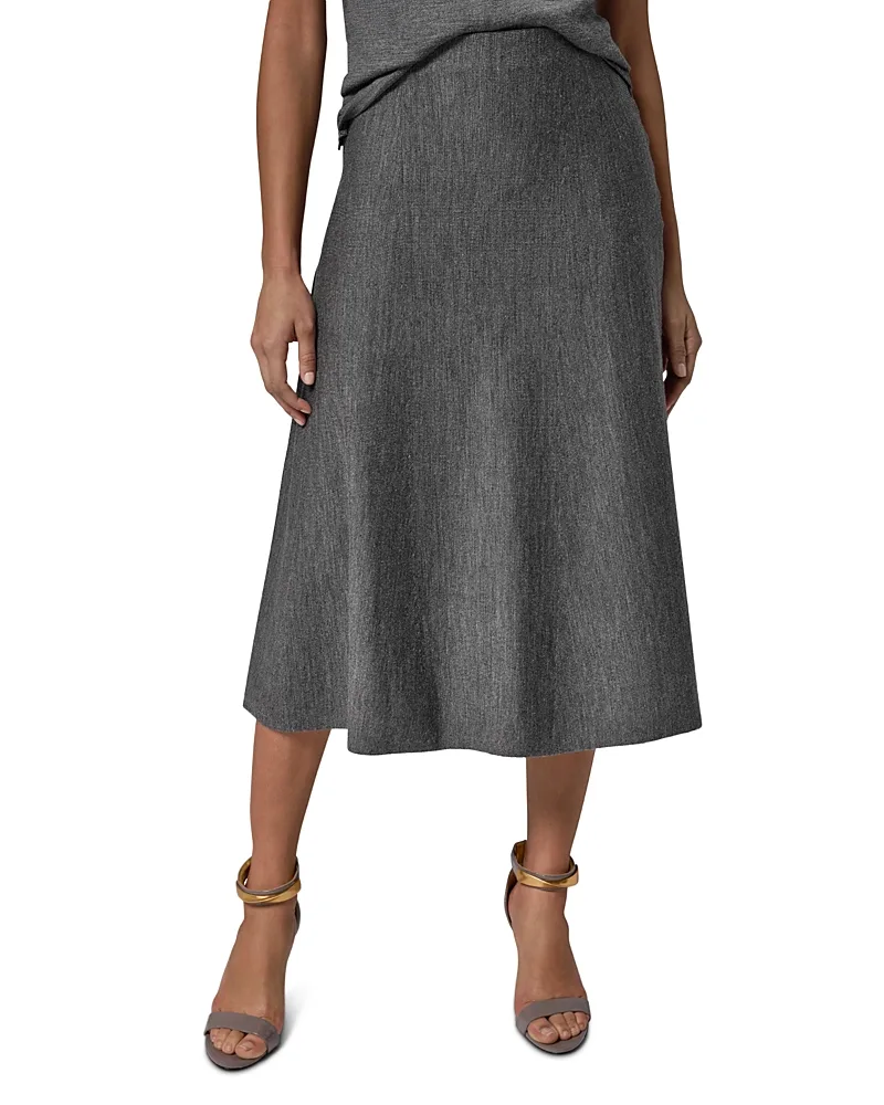 Wool Sweater Skirt by Donna Karan New York