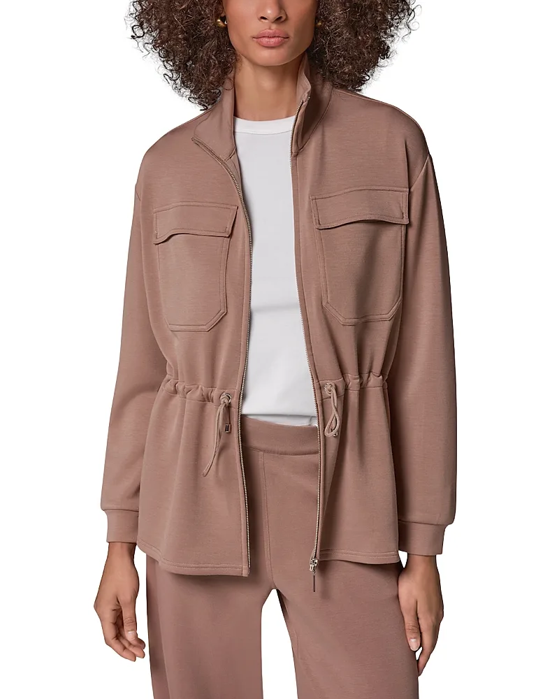 Donna Karan Weekend Jet Setter Zip Front Jacket by Donna Karan Weekend