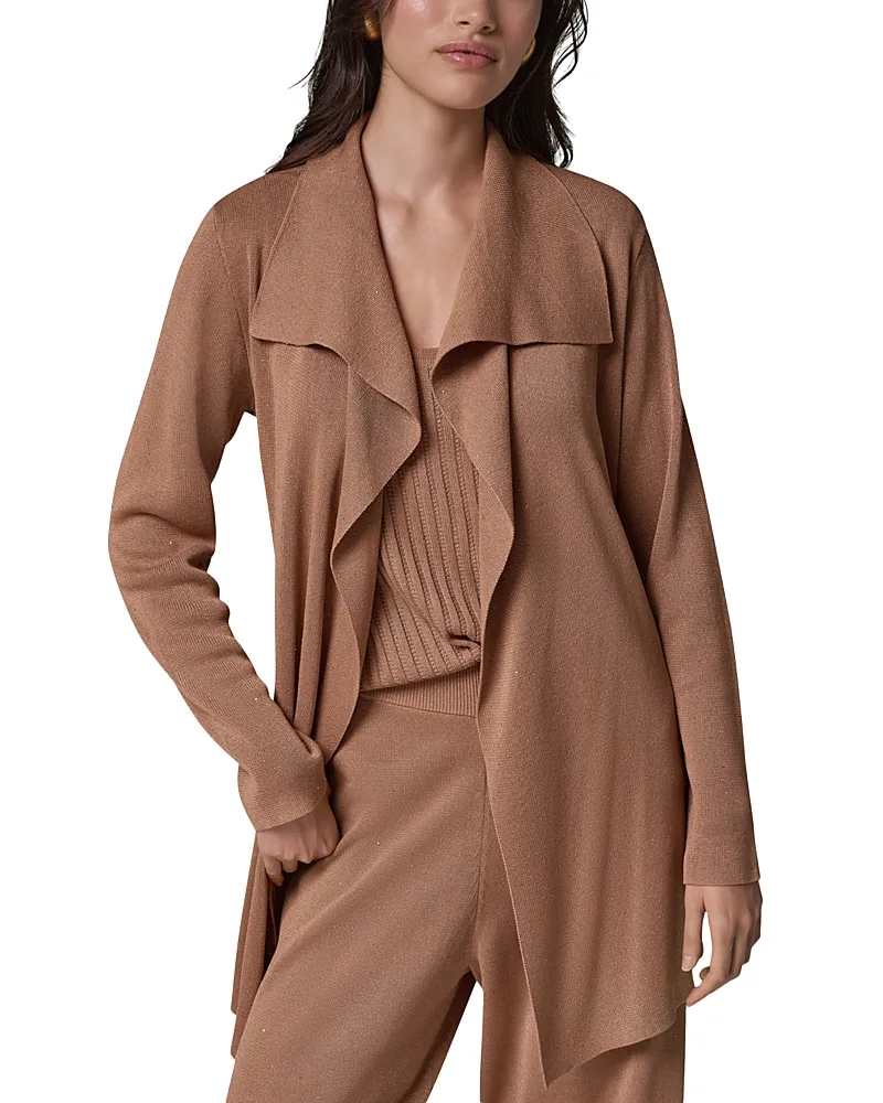 Long Sleeve Wrap Cardigan by Donna Karan New York