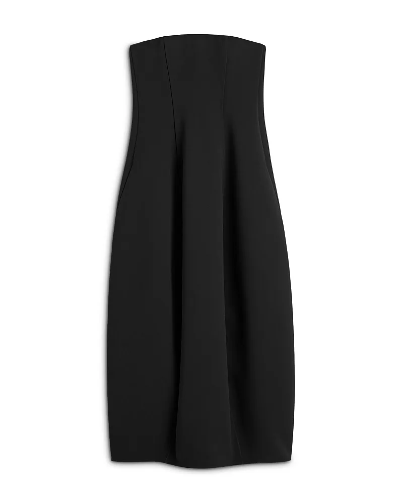 Strapless Balloon Dress by Totême