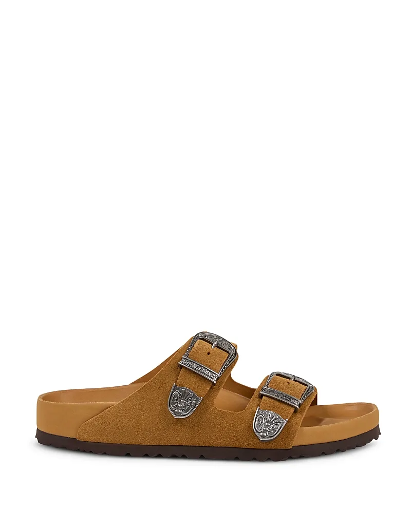 Birkenstock x Etro Arizona Western Suede Sandals