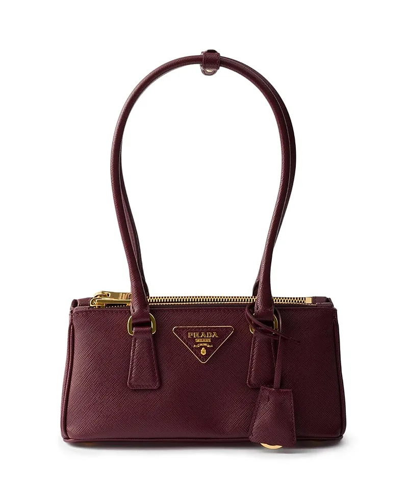 Galleria Saffiano Leather Mini-Bag by Prada