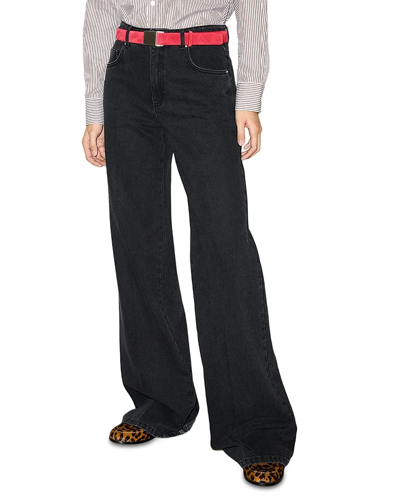 Mcofebo Mid Rise Wide Leg Jeans by Max & co.