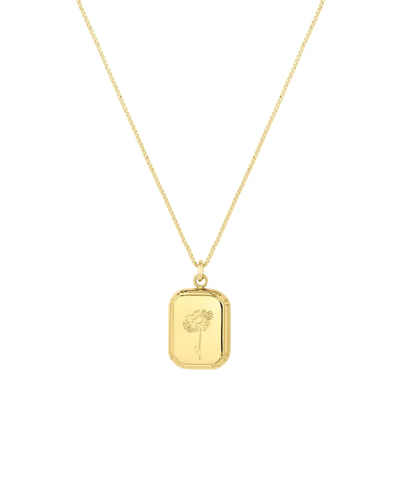Audrey Birth Flower Necklace by Set & Stones