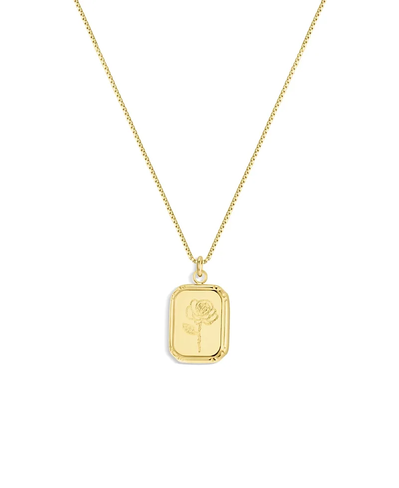 Audrey Birth Flower Necklace by Set & Stones