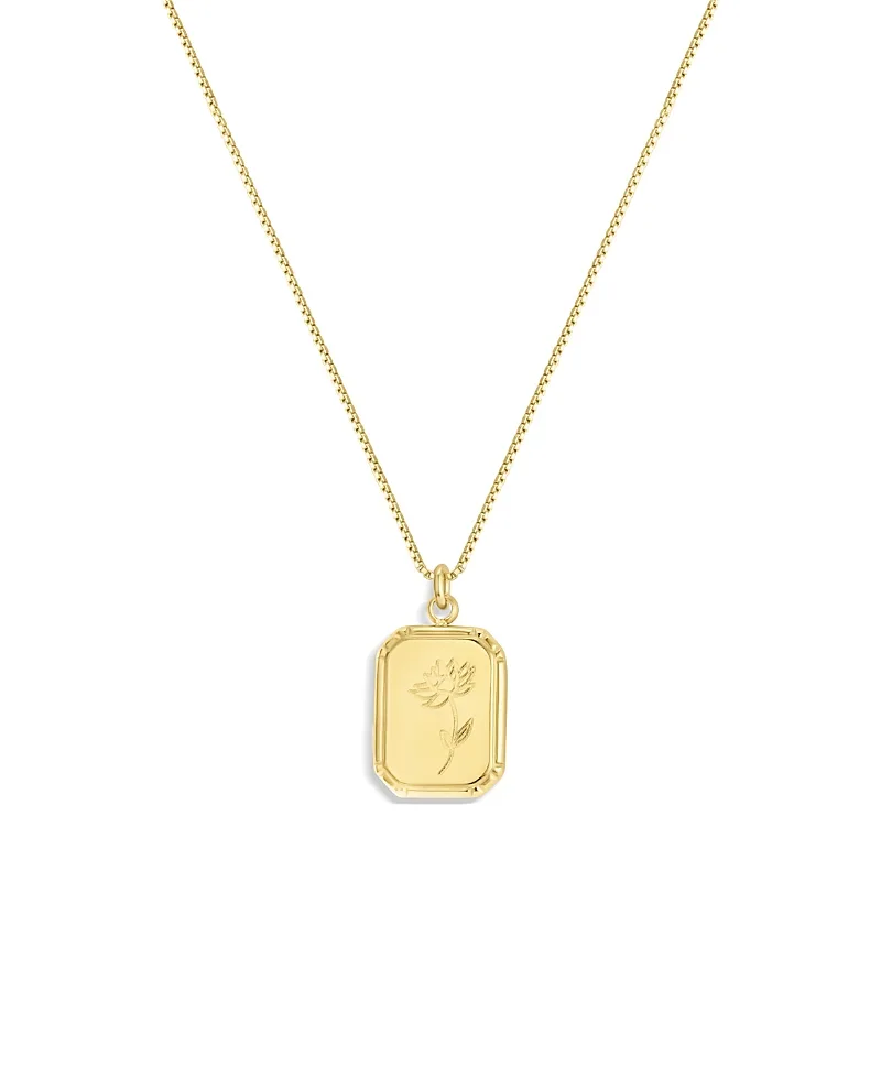 Audrey Birth Flower Necklace by Set & Stones