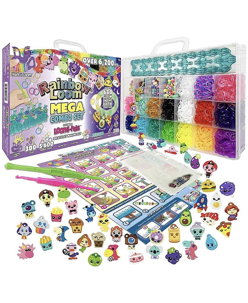 Loom Loomipals Glow in the Dark Mega Combo Set by Rainbow