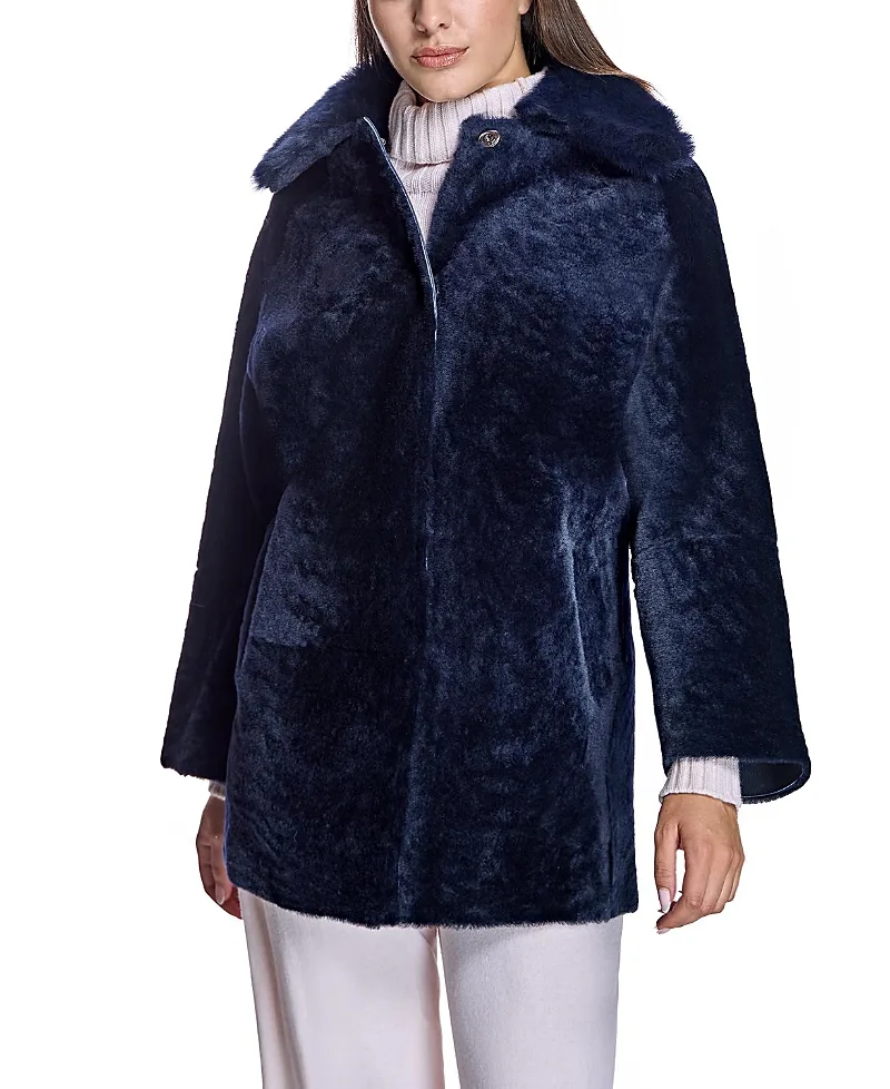 Shearling Lamb Jacket with Toscana Collar by Maximilian