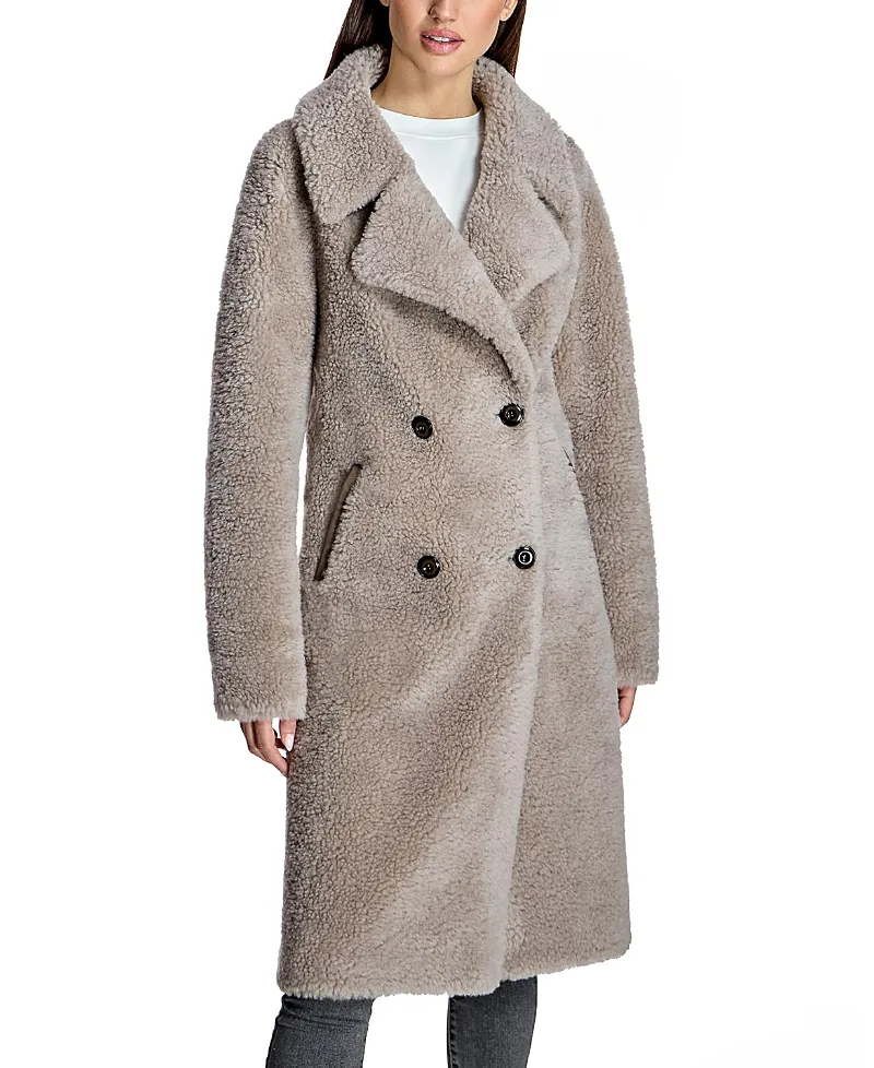 Lambswool Midi Peacoat by Maximilian