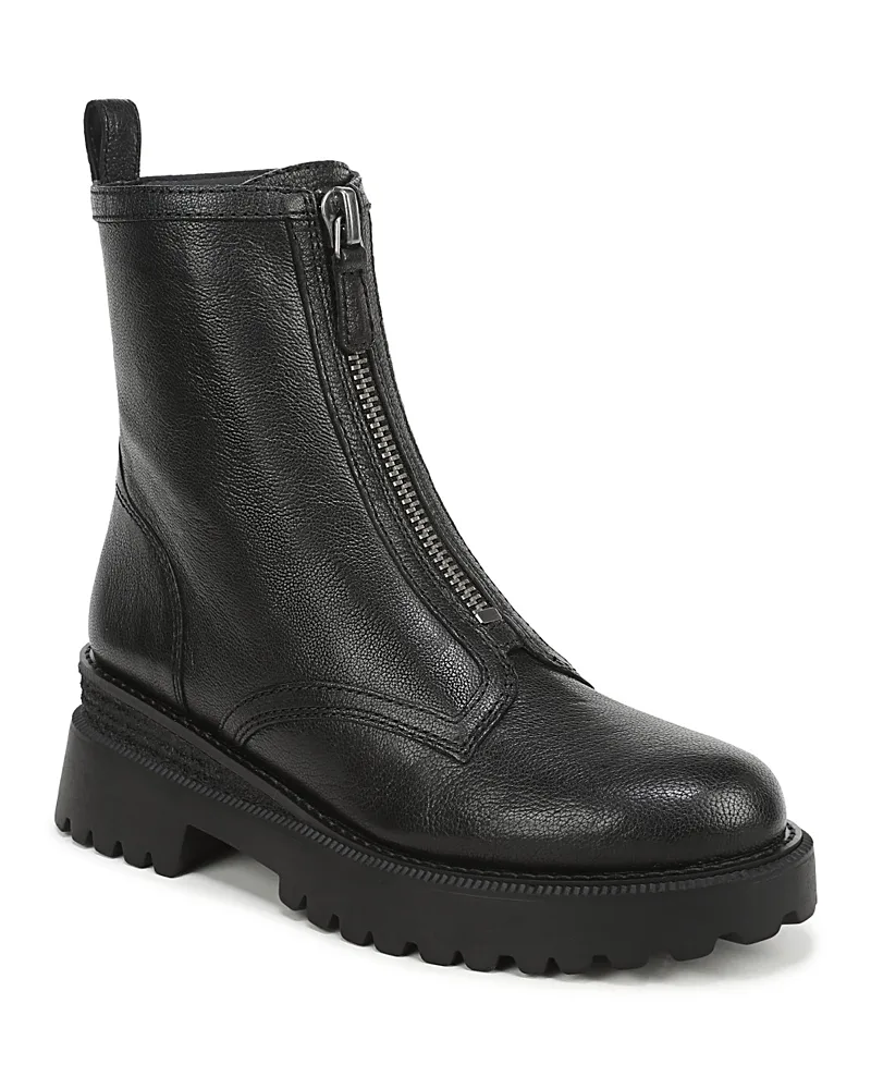 Grove Zip Front Leather Ankle Boots by Sam Edelman