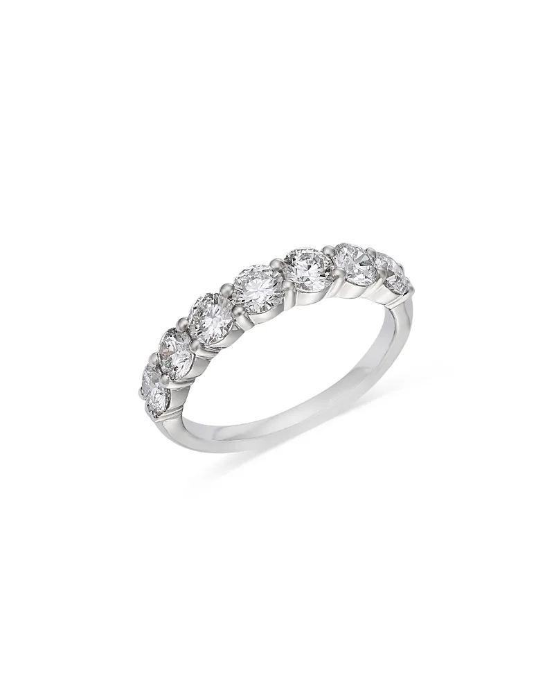 Luxe Collection Certified Lab Grown Diamond Seven Stone Band in 14K White Gold, 1.5 Tcw by Bloomingdales Fine Collection